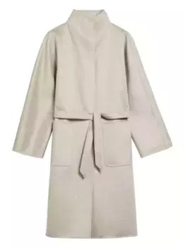 Кашемировое пальто Lilia MAX MARA, нейтральный