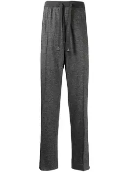 Кашемировый брюки прямого кроя Brioni, синий