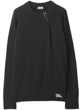 Кашемировый джемпер EKD BURBERRY, серый