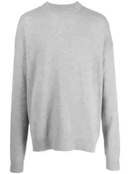 Кашемировый джемпер JIL SANDER, серый