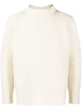 Кашемировый джемпер Trussardi, белый
