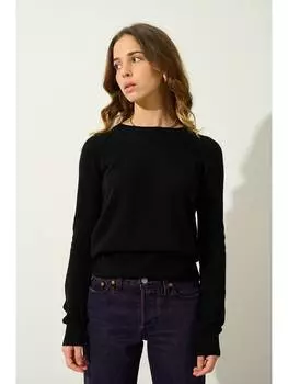Кашемировый пуловер AUTHENTIC CASHMERE, черный