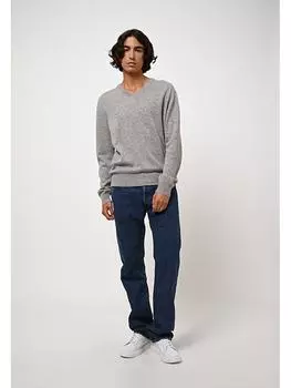 Кашемировый пуловер AUTHENTIC CASHMERE, серый