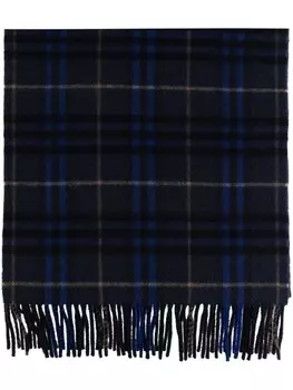 Кашемировый шарф Burberry, синий
