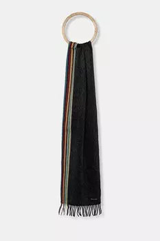 Кашемировый шарф Paul Smith, черный