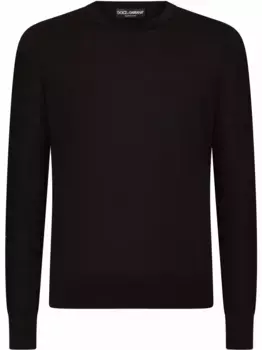 Кашемировый свитер DOLCE & GABBANA, черный