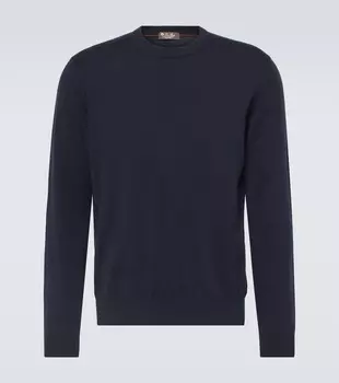 Кашемировый свитер Loro Piana, синий