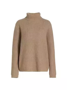 Кашемировый свитер с высоким воротником Jenni Kayne, цвет undyed stone