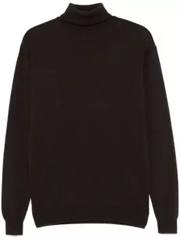 Кашемировый свитер Saint Laurent, коричневый