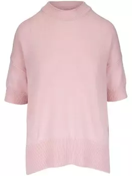 Кашемировый топ Jil Sander, розовый