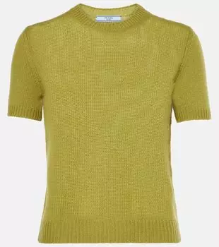 Кашемировый топ Prada, Pistachio