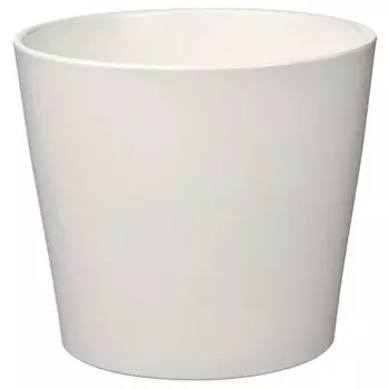 Кашпо, белое, 15 см, SOJABNA IKEA