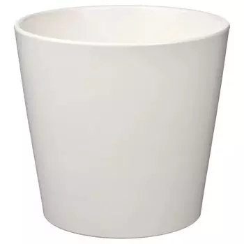 Кашпо, белое, 19 см, SOJABNA IKEA
