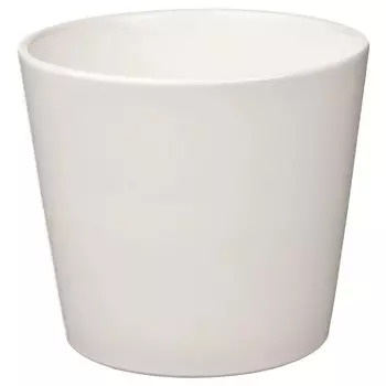 Кашпо, белое, 9 см, SOJABNA IKEA
