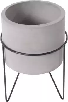 Кашпо для дома Creativ "NOMA", (1 шт.) Creativ home 16х24х16 см, серый