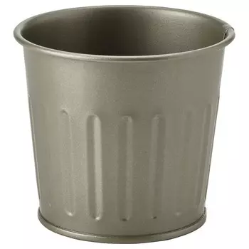 Кашпо для дома/сада/серое, 9 см, CITRONMELISS IKEA