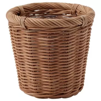Кашпо, ротанг, 12 см, KAKTUSFIKON IKEA