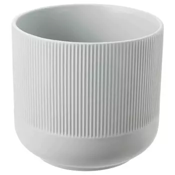 Кашпо, серое, 15 см, GRADVIS IKEA