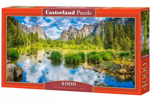 Кастор, Пазл Yosemite Valley USA C-400362, 4000 шт. Castorland