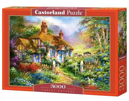 Касторланд, пазл, Лесная дача, 3000 шт. Castorland