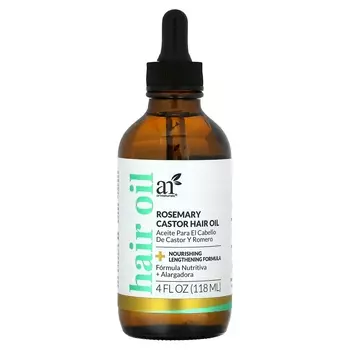 Касторовое масло для волос Artnaturals с розмарином, 118 мл