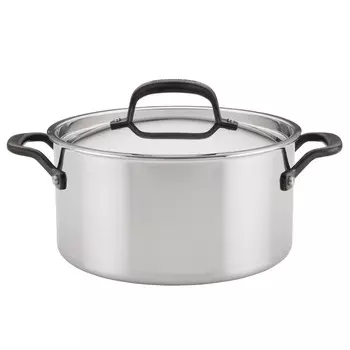 Кастрюля 5-слойная KitchenAid, 6 литров