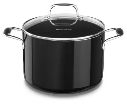 Кастрюля алюминиевая KitchenAid, 8 литров