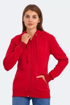 KATYA Женский свитшот красный Slazenger