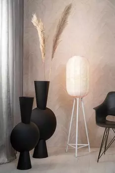 Каванду ваза Light & Living, черный