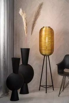 Каванду ваза Light & Living, черный
