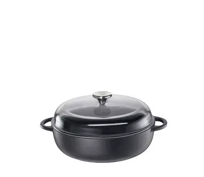 Kchenprofi Farmer's Pan Provence 28 сковорода из черного чугуна, черный