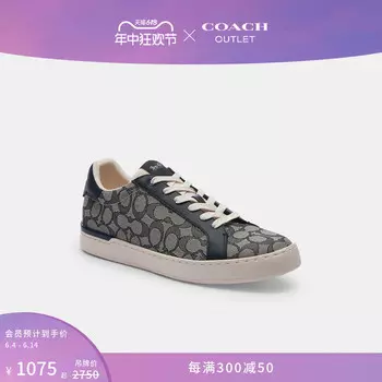 Кеды Coach Outlet Clip, темно-синий