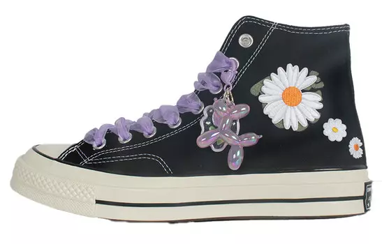 Кеды Converse 1970s Canvas Shoes Unisex High-Top Black White
