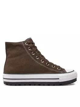 Кеды Converse, коричневый