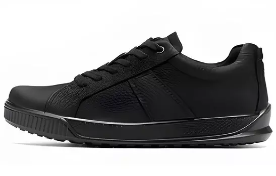 Кеды Ecco Skateboard Shoes Men Low-Top Black