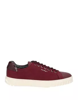 Кеды Ferragamo, бордовый