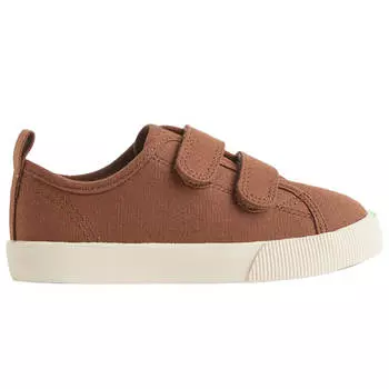 Кеды H&amp;M Canvas, коричневый/белый