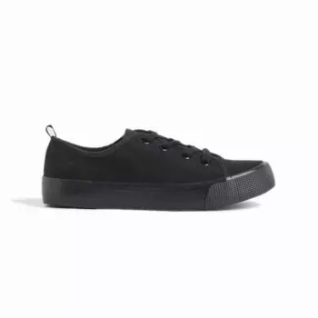 Кеды H&amp;M Canvas Sneakers, черный