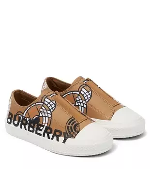Кеды Larkhall Burberry, бежевый