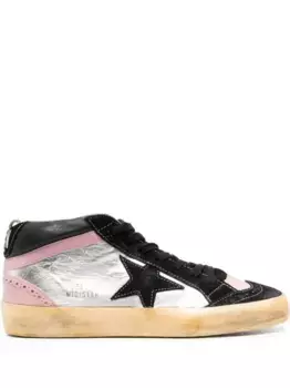 Кеды Mid-Star GOLDEN GOOSE, серебяный