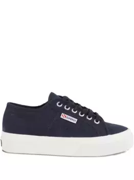 Кеды на платформе Superga, синий