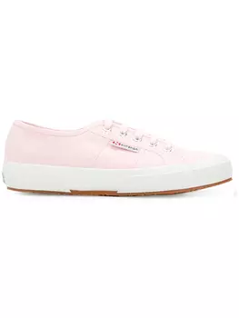 Кеды на шнуровке Superga, розовый