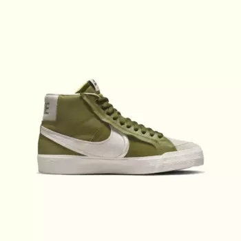 Кеды Nike SB Court Mid PRM, хаки/серый