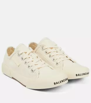 Кеды Paris с низким берцем Balenciaga, белый
