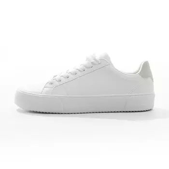 Кеды Pull&Bear Basic Lace Up, белый