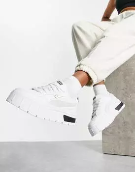 Кеды Puma Mayze Stack, белый/черный