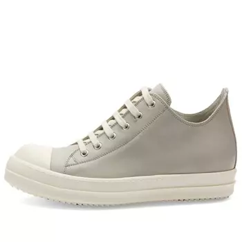 Кеды Rick Owens Low, серый/кремовый