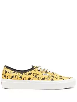 Кеды с принтом Vans, желтый