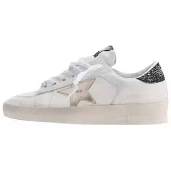 Кеды, скейтборд обувь женская низкая белый Golden Goose