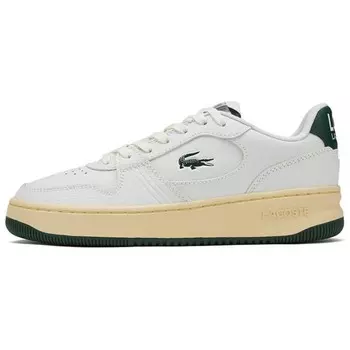 Кеды, скейтборд обувь женская низкая Off White Lacoste